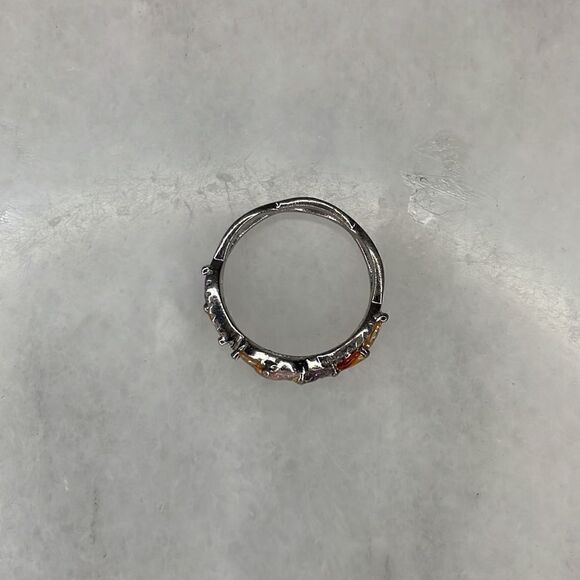 Sterling Silver Colorful Gem Stone Ring - Picture 8 of 10